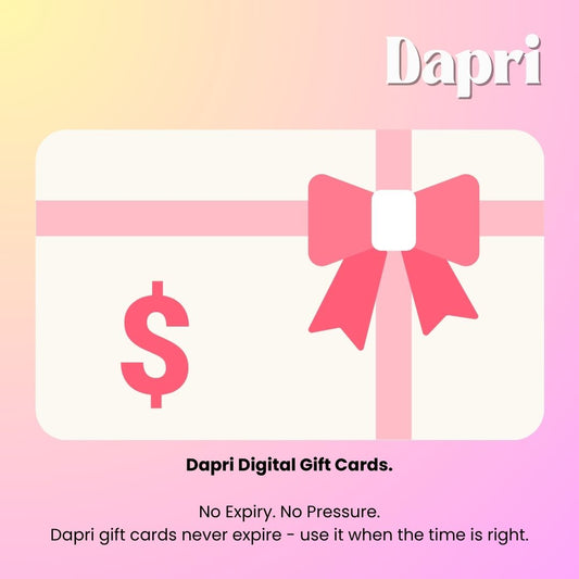 Dapri Digital Gift Card – $15